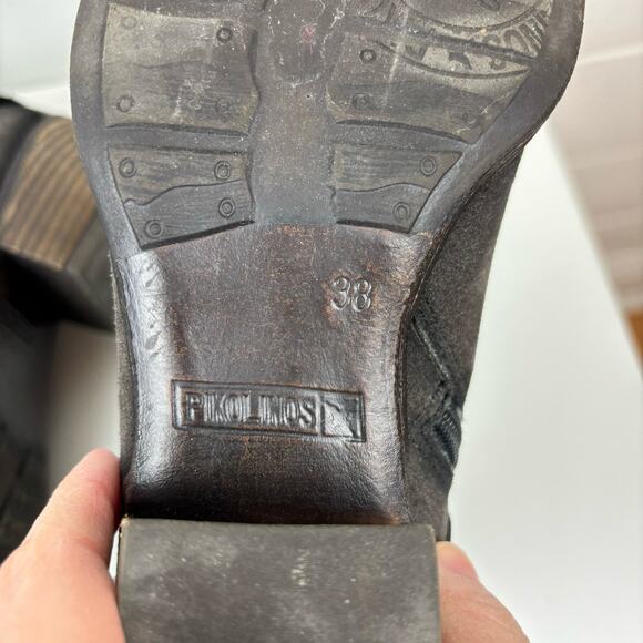 Pikolinos BAQUEIRA western cowboy ankle boot Harness EU 38 / US 7.5-8 gray - Picture 11 of 13